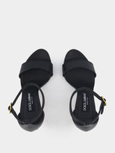 Dolce & Gabbana Keira Baroque Logo 105mm Sandals