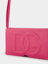Dolce & Gabbana Logo-Embossed Leather Crossbody Bag