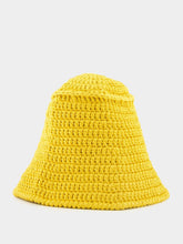 Dolce & Gabbana Logo-Plaque Crochet Bucket Hat