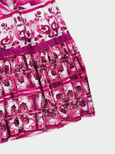 Dolce & Gabbana Majolica-Print Midi Dress