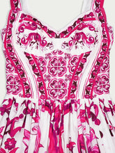 Dolce & Gabbana Majolica-Print Midi Dress