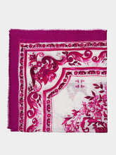 Dolce & Gabbana Majolica-Print Square Scarf
