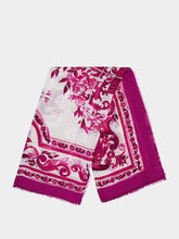 Dolce & Gabbana Majolica-Print Square Scarf