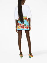 Dolce & Gabbana Sicilian Carretto-Print Cotton Shorts