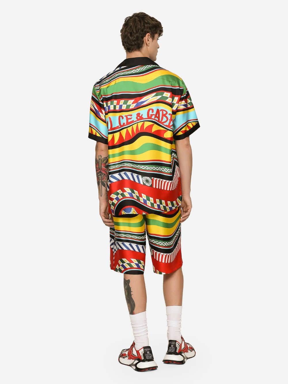 【DOLCE&GABBANA】00s Docking Shorts Dolce and Gabbana | Men's Woven Tailored Fit Tracksuit Shorts