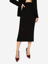 Dolce & Gabbana Virgin Wool Pencil Skirt