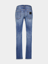 Dolce & Gabbana Washed Skinny Stretch Jeans