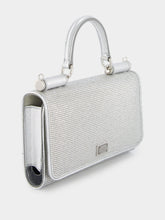 Dolce & Gabbana x KIM Rhinestone Satin Phone Bag