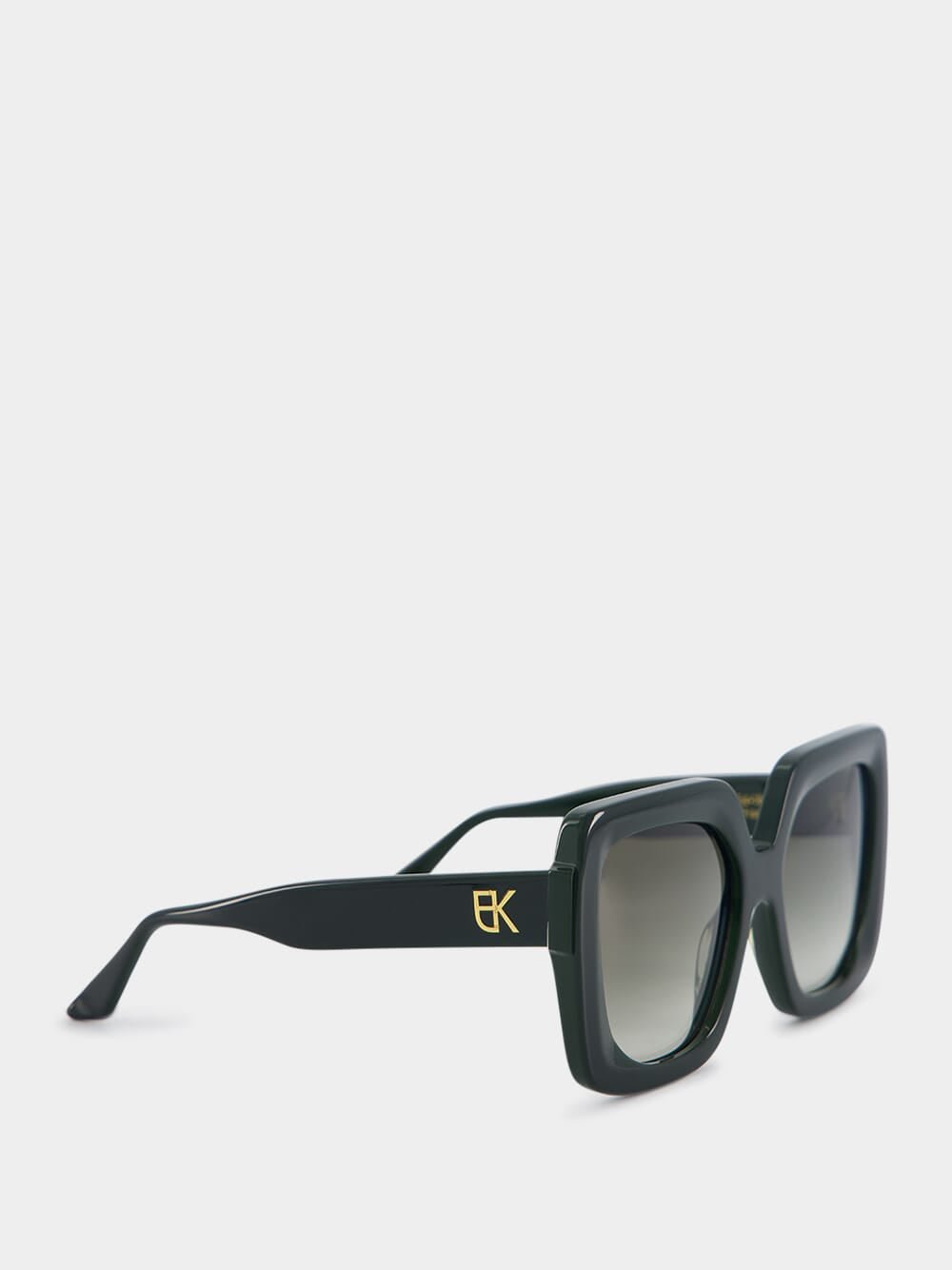 Emmanuelle KhanhSquare Acetate Sunglasses at Fashion Clinic