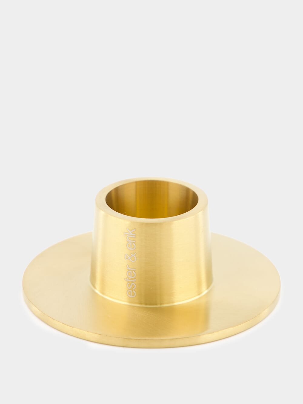 Ester & ErikMedium Gold Candle Holder at Fashion Clinic