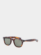 Eyevan 7285Tortoiseshell-Effect Square-Frame Sunglasses at Fashion Clinic | PDP - Fashion Clinic