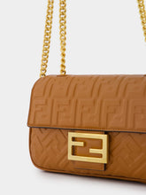 Fendi Medium Orange Baguette Chain Bag