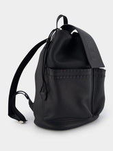 Fendi Black Leather Backpack