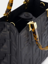 Fendi Black Leather Shopper