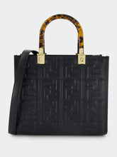 Fendi Black Leather Shopper