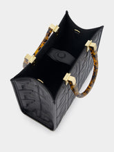 Fendi Black Leather Shopper