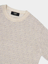 Fendi Cotton-Linen Blend Sweater