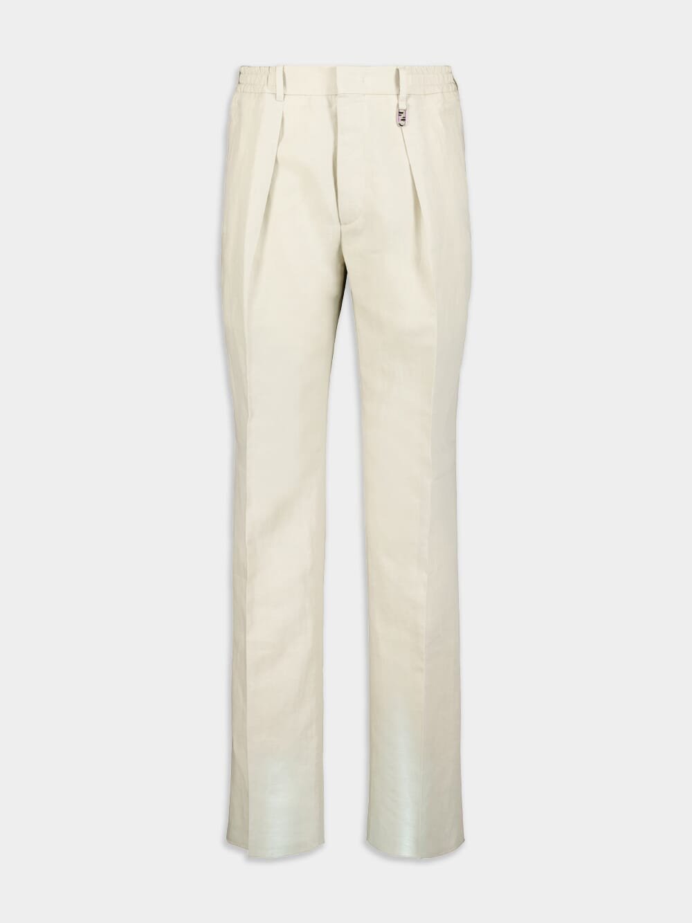 FendiElastic Waist Straight-Leg Trousers at Fashion Clinic