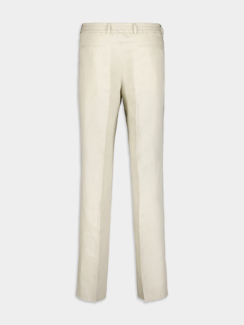 FendiElastic Waist Straight-Leg Trousers at Fashion Clinic