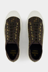Fendi Domino FF Jacquard Sneakers