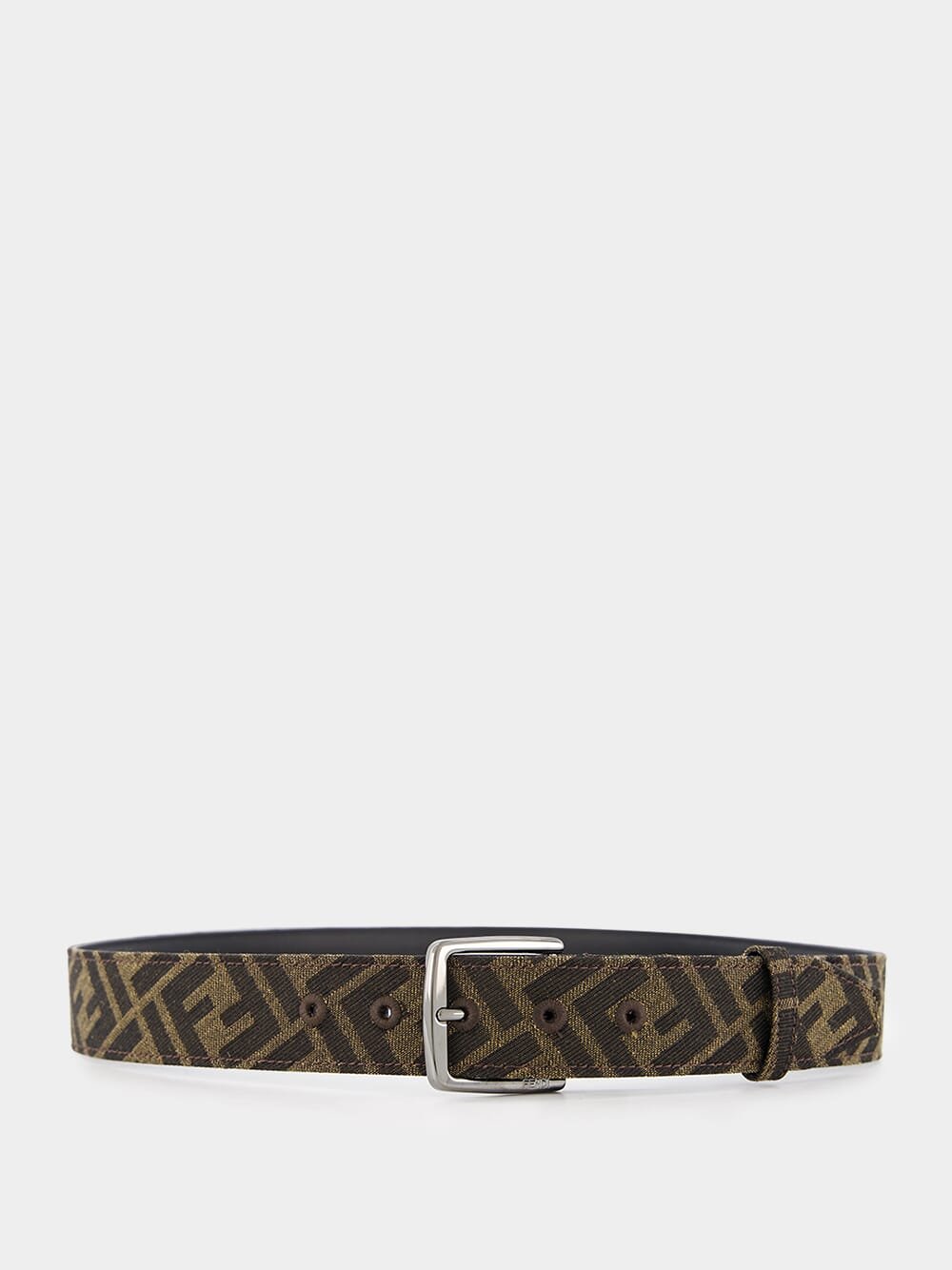 FendiFF Jacquard Buckled Belt at Fashion Clinic