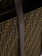 Fendi FF Jacquard Fabric Shopper Bag