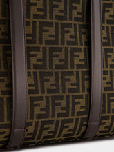 Fendi FF Jacquard Fabric Shopper Bag