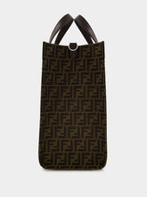 Fendi FF Jacquard Fabric Shopper Bag