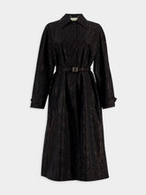 Fendi FF Jacquard Fabric Trench Coat