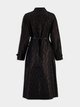 Fendi FF Jacquard Fabric Trench Coat