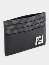 Fendi FF Squared Leather Card Holder