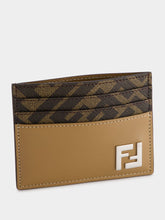 Fendi FF Squared Leather Card Holder