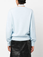 Fendi Halterneck Wool-Cashmere Cardigan