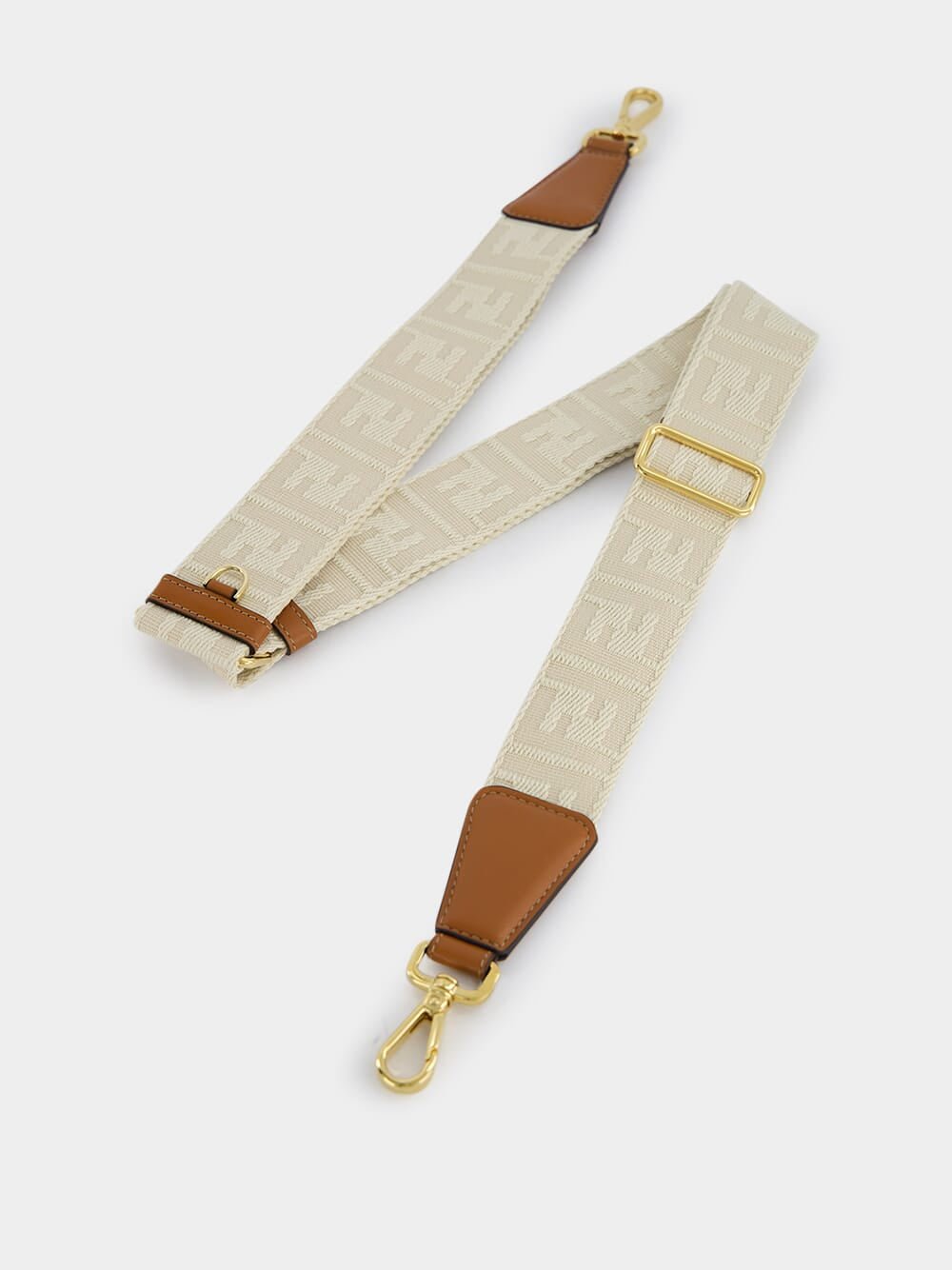 Fendi Ivory Ribbon Shoulder Strap FASHION CLINIC