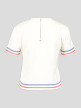 Fendi Logo Embroidered Crewneck T-Shirt