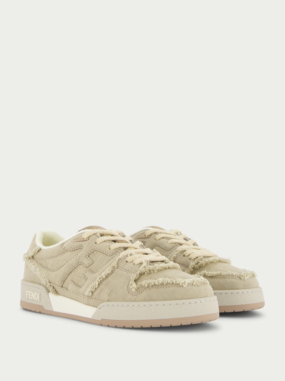 FendiMatch Lace-Up Sneakers at Fashion Clinic