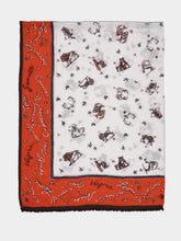 Fendi Maxi Silk Stole