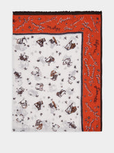 Fendi Maxi Silk Stole