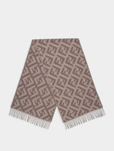 Fendi Monogram Cashmere Long Scarf