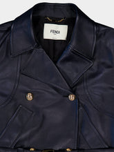 Fendi Nappa Leather Biker Jacket