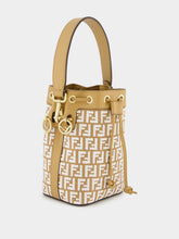 Fendi Small Raffia Bucket Bag