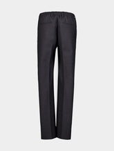 Fendi Virgin Wool Tailored Trousers