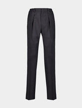 Fendi Virgin Wool Tailored Trousers