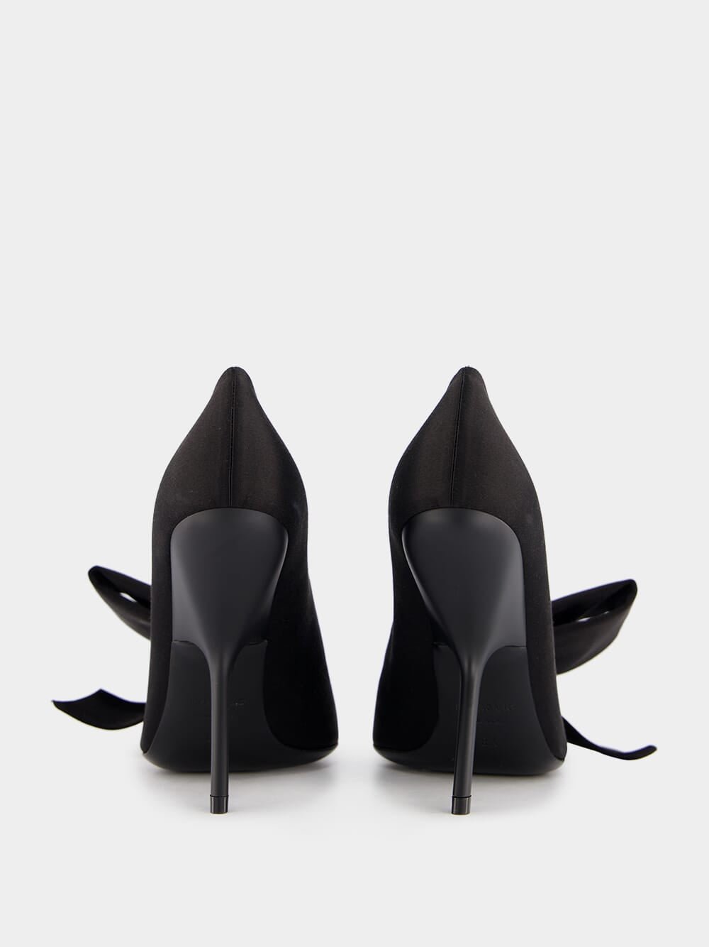 FerragamoErica Bow-Detailed Satin Pumps at Fashion Clinic