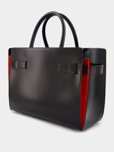 Ferragamo Leather Tote Bag With Gancini Buckles