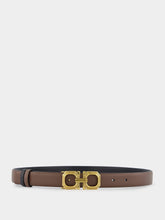Ferragamo Reversible And Adjustable Gancini Belt