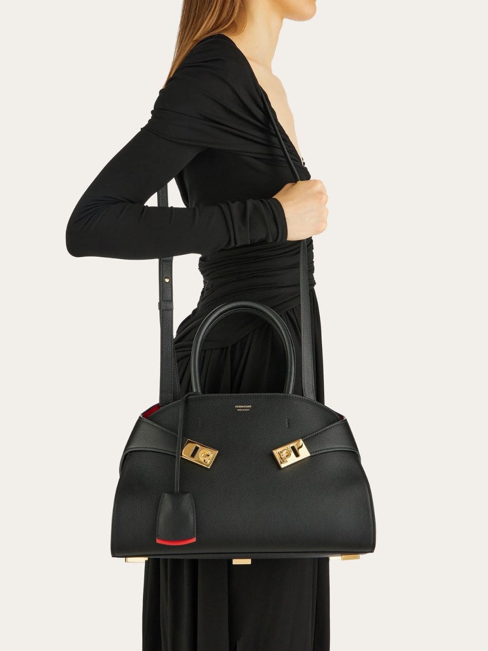 FerragamoSmall Hug Handbag at Fashion Clinic