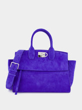 Ferragamo Studio Medium Soft Suede Bag