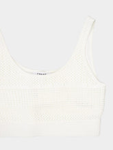 Frame Crochet-Knit Cropped Top