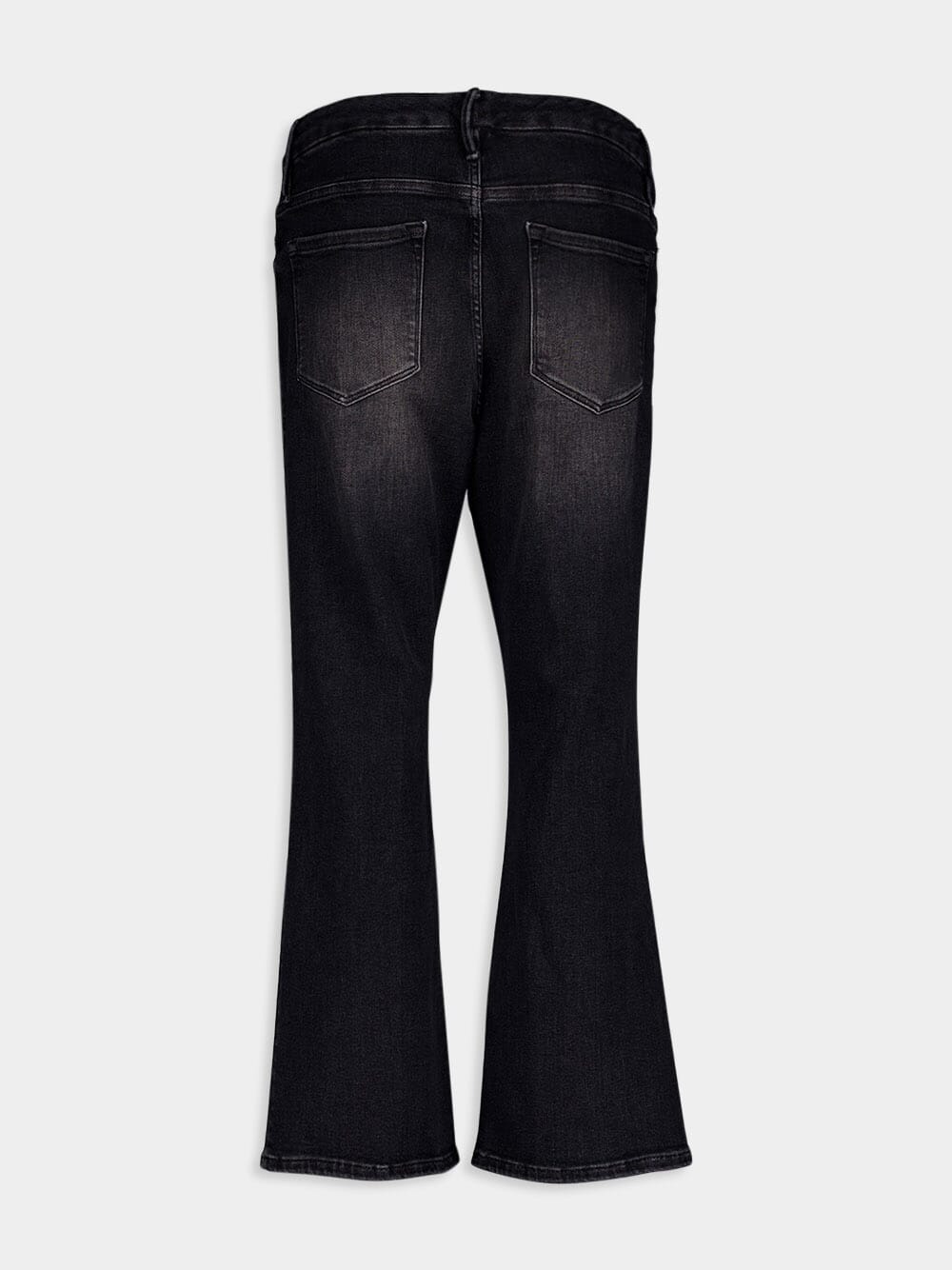 FrameLe Super High Cropped Cotton Jeans at Fashion Clinic